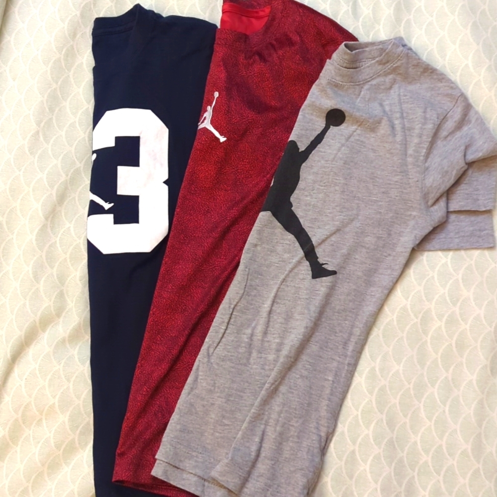 Boys Michael Jordan tshirts, size medium